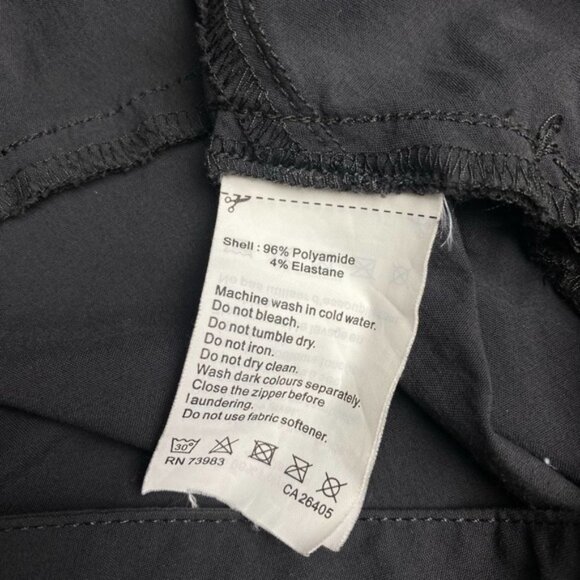 HELLY HANSEN Training Crop Pants Sz 32 Gray - Picture 4 of 5